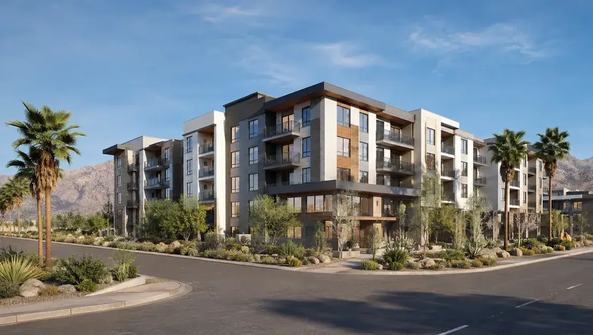 Architectural rendering illustration for: 3D Rendering for an HOA Architectural Review Submission