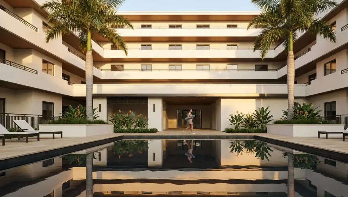Architectural rendering illustration for: 3D Rendering of a New Home in an HOA Community