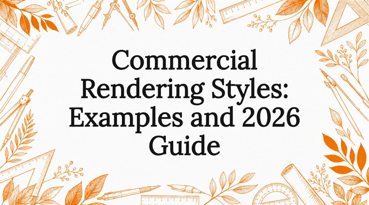 Commercial Rendering Styles: 2026 Guide