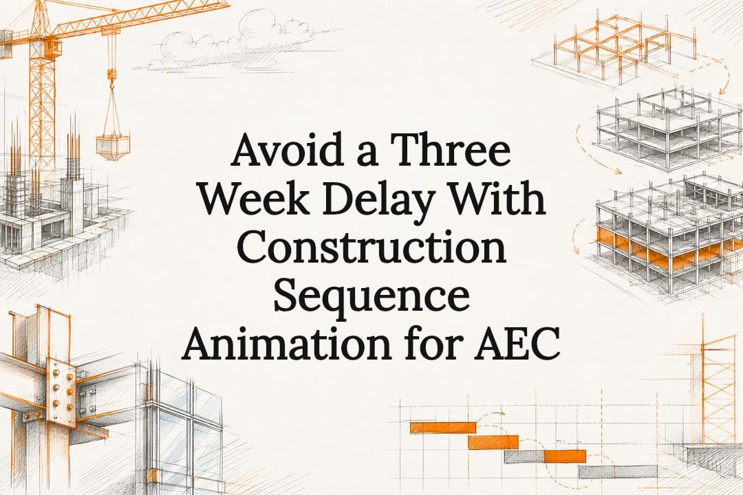 Avoid a Three Week Delay With Construction Sequence Animation for AEC