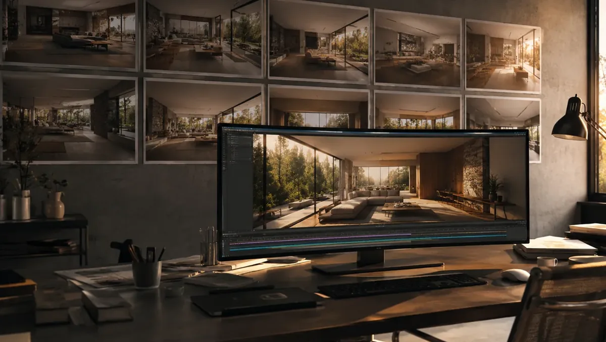 Architectural rendering illustration for: How to Compare Finish Options in a 3D Rendering