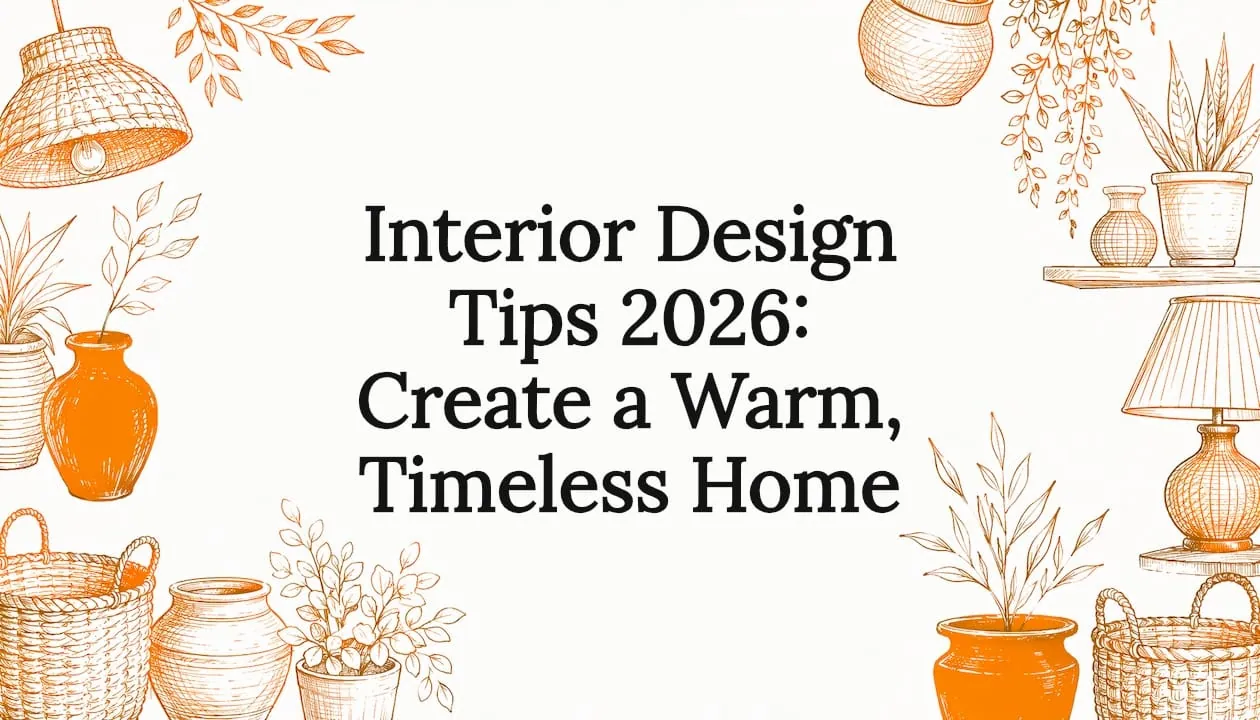 Interior Design Tips 2026: Create a Warm, Timeless Home