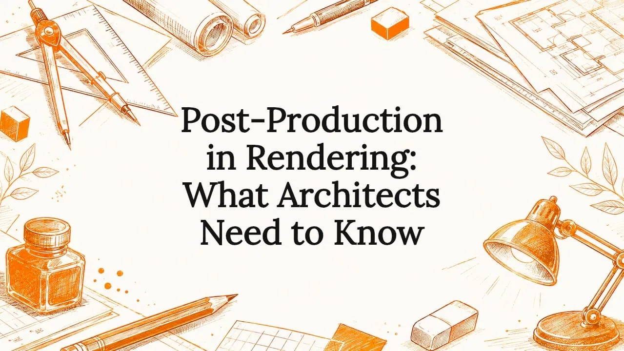 Post-Production in Rendering: What Architects Need to Know