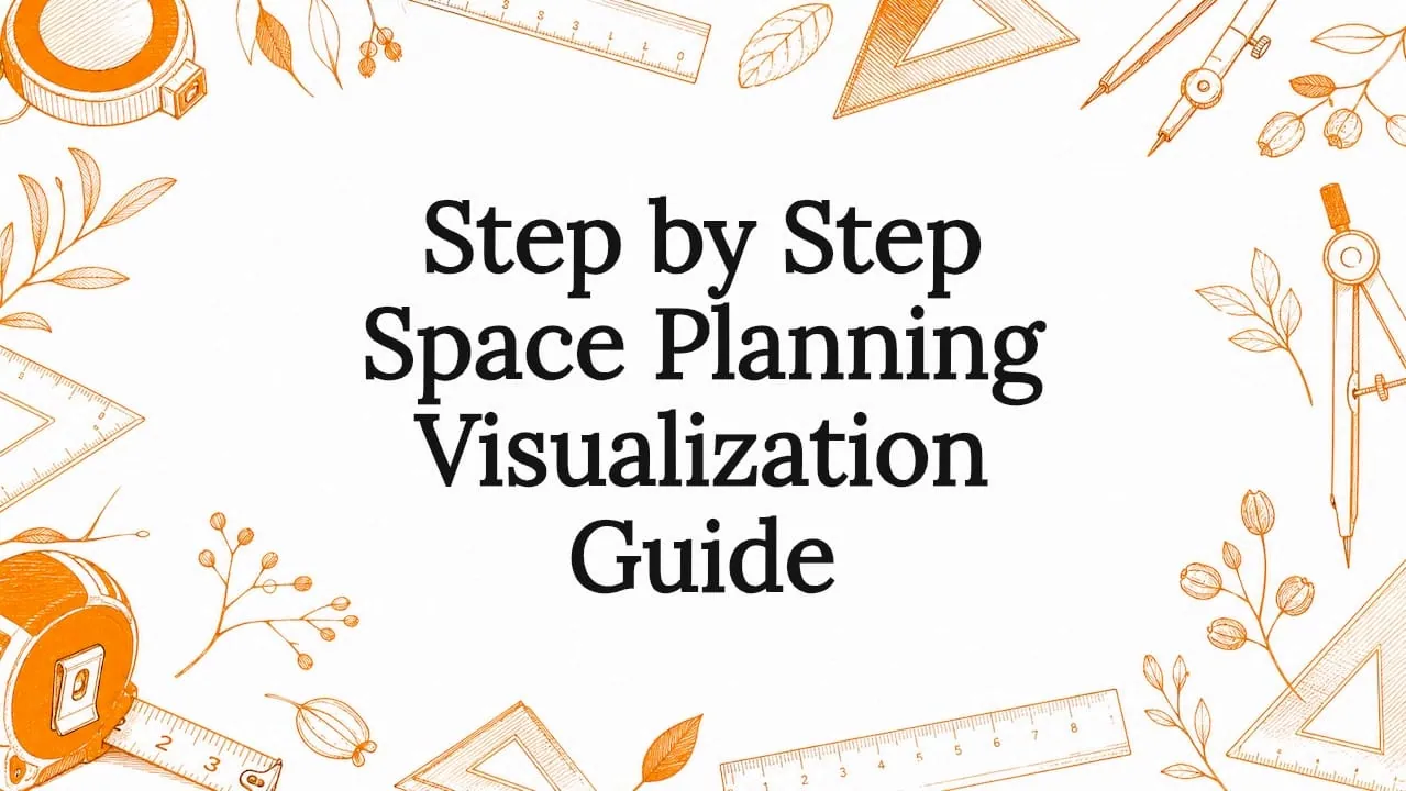Step by Step Space Planning Visualization