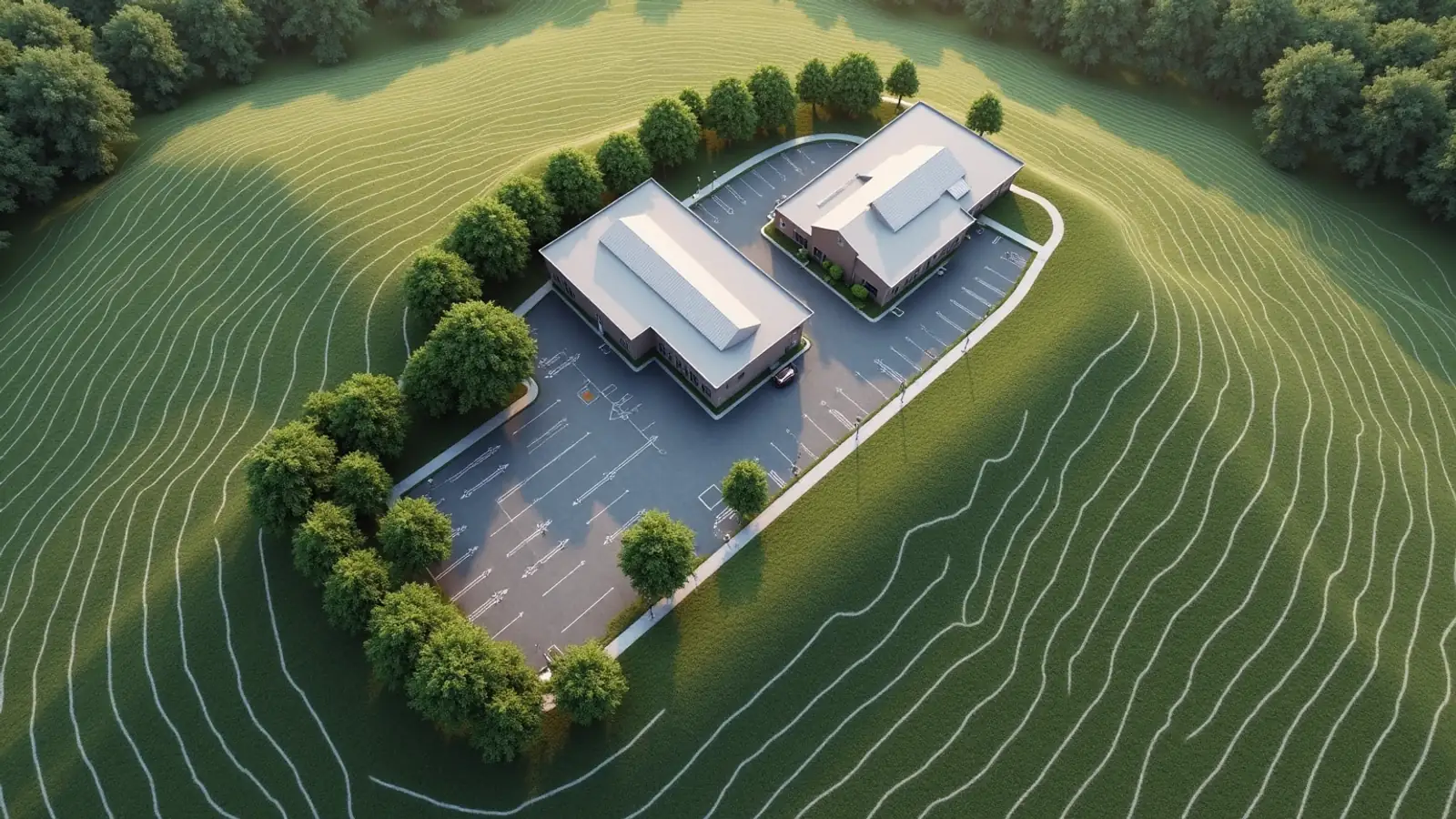 Survey Data for Site Plan Rendering
