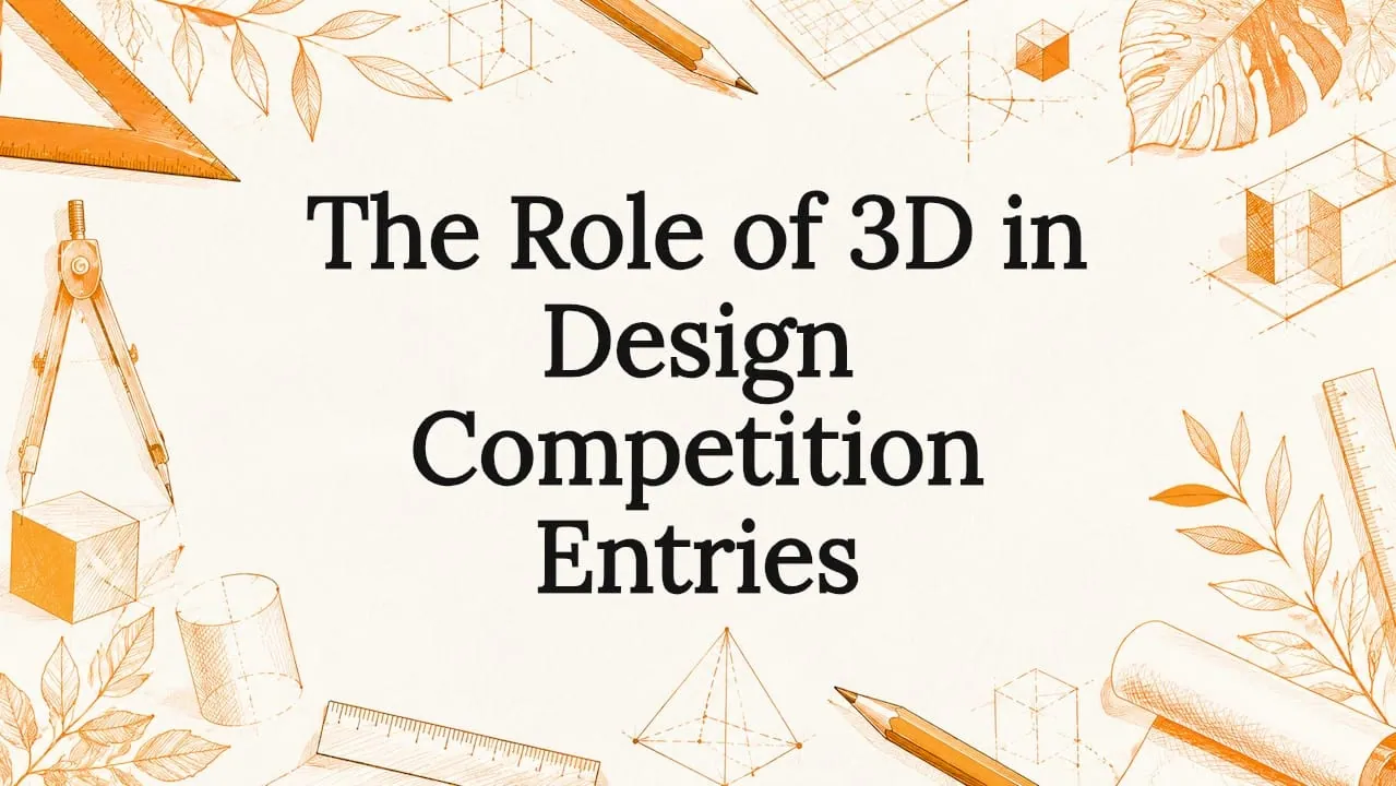 The Role of 3D in Design Competition Entries