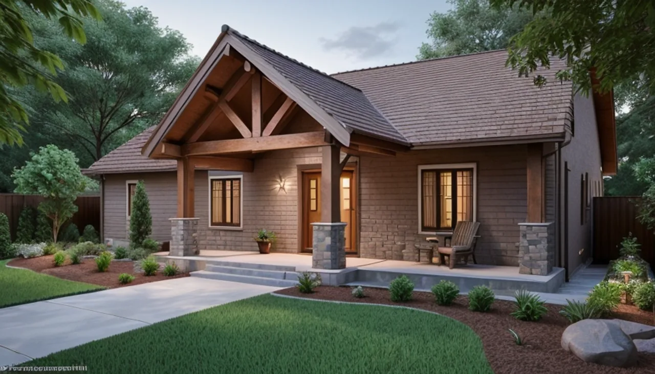 Rendimension concept render of a home addition in Chapel Hill, NC, transitional craftsman style.