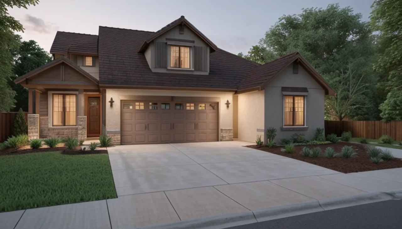 Rendimension concept render of a home addition in Charlotte, NC, transitional craftsman style.