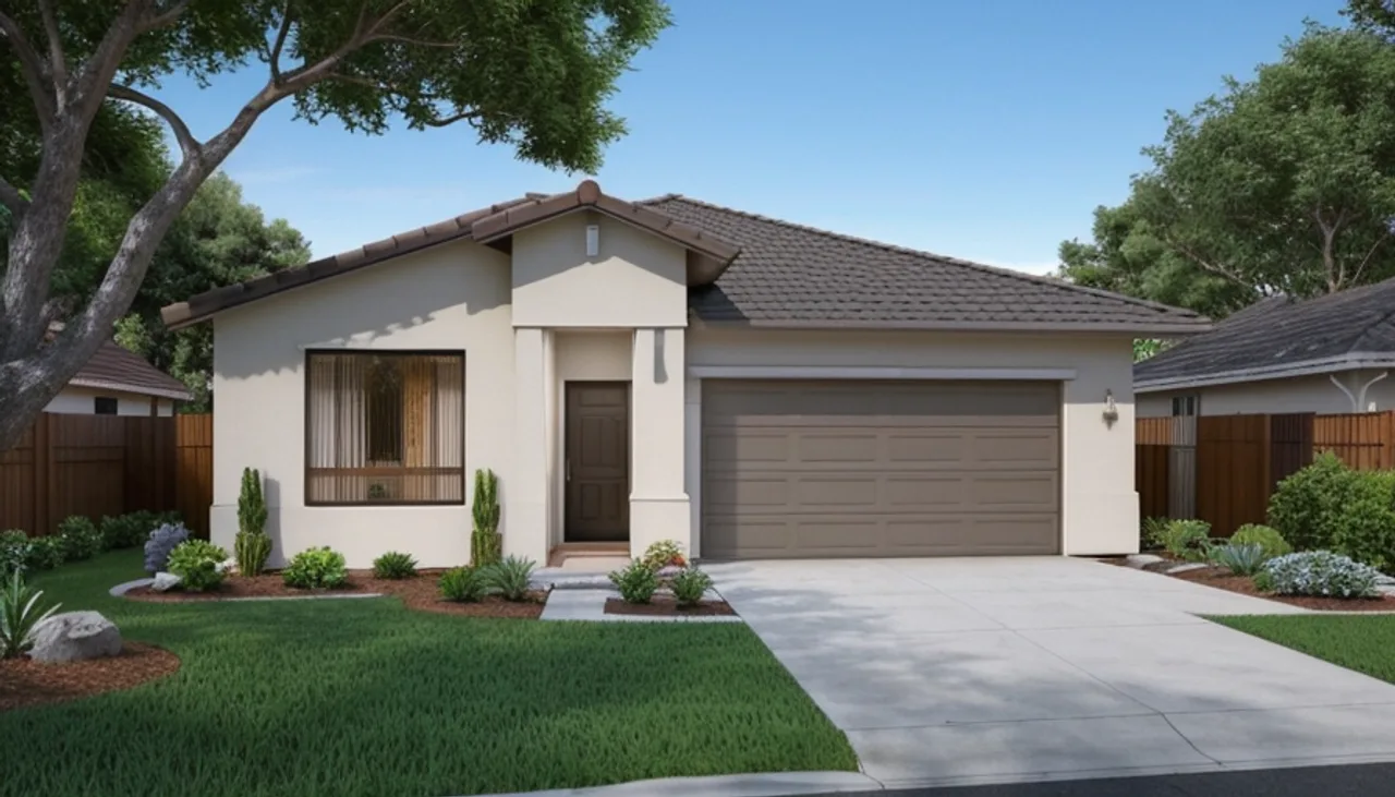 Rendimension concept render of a home addition in Los Gatos, CA, modern California style.