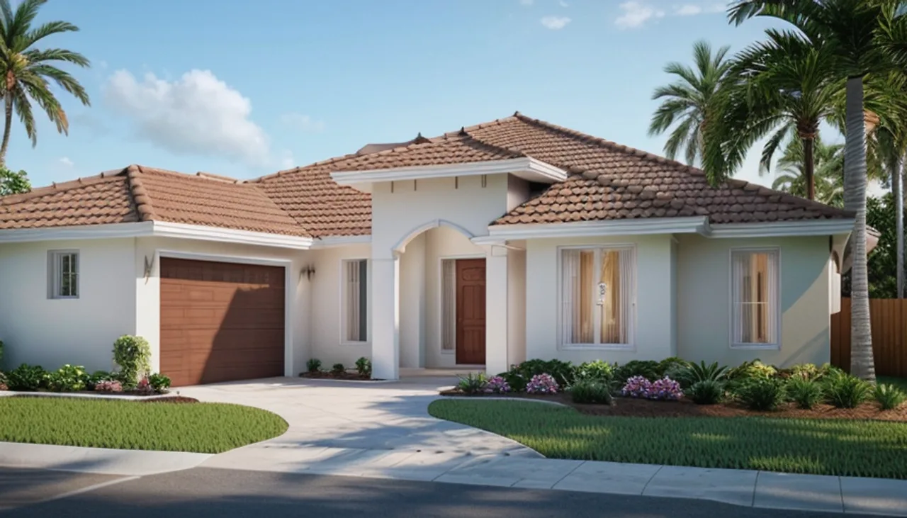 Rendimension concept render of a home addition in South Tampa, FL, coastal contemporary style.