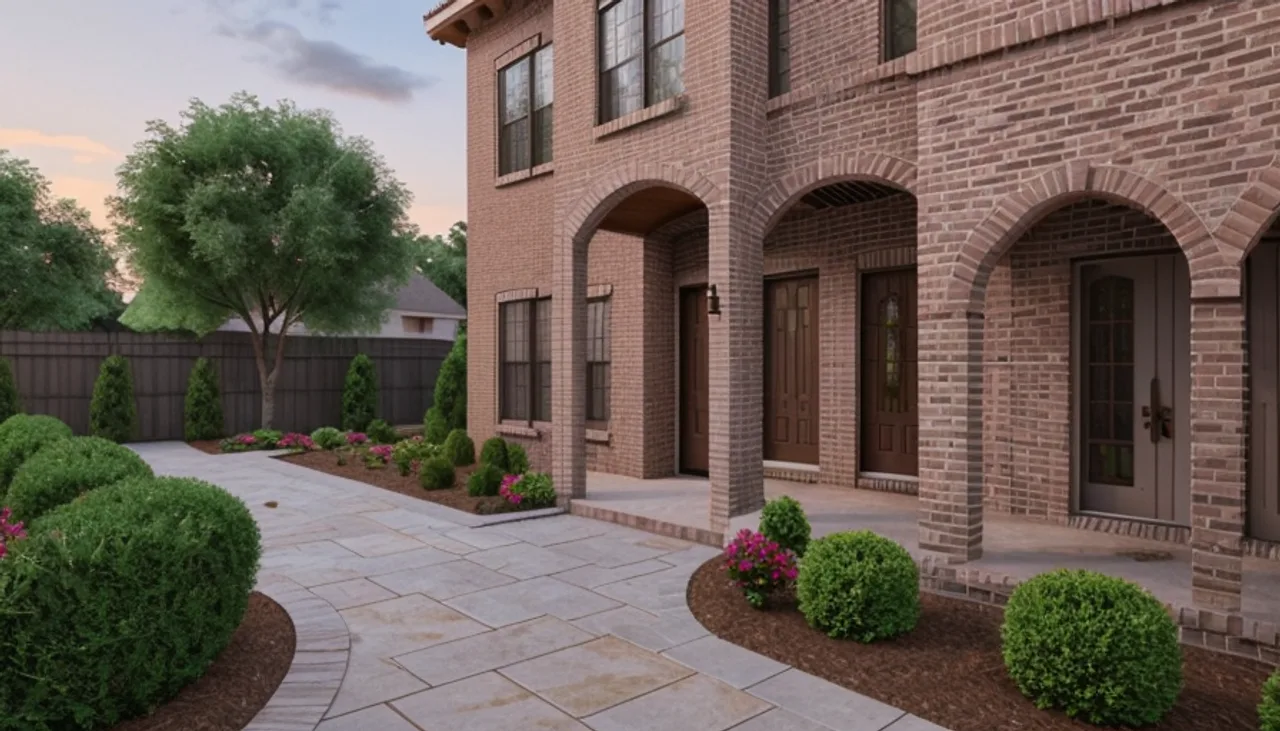 Rendimension concept render of a home addition in Southlake, TX, transitional Texas style.