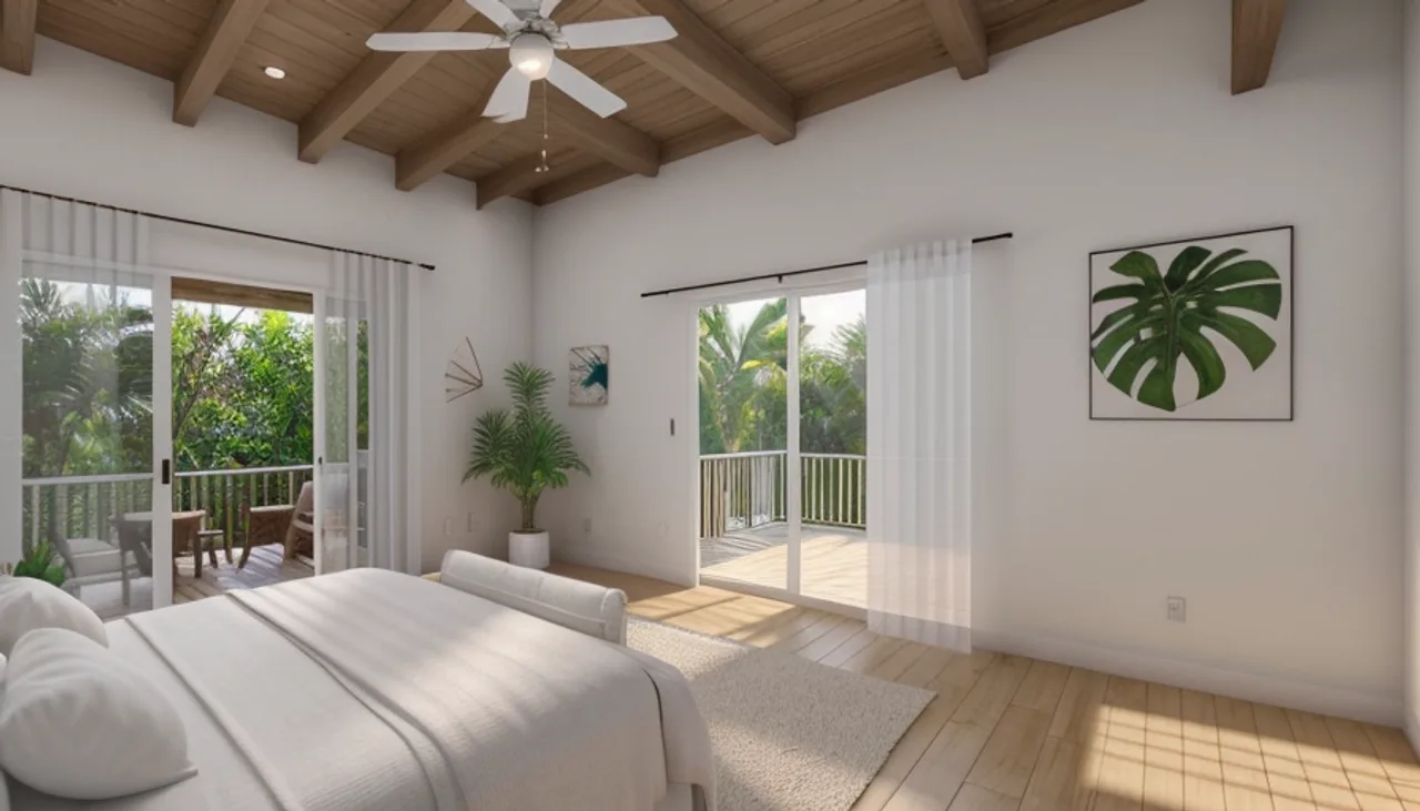 Rendimension concept render of a home addition in Westchase, FL, coastal contemporary style.
