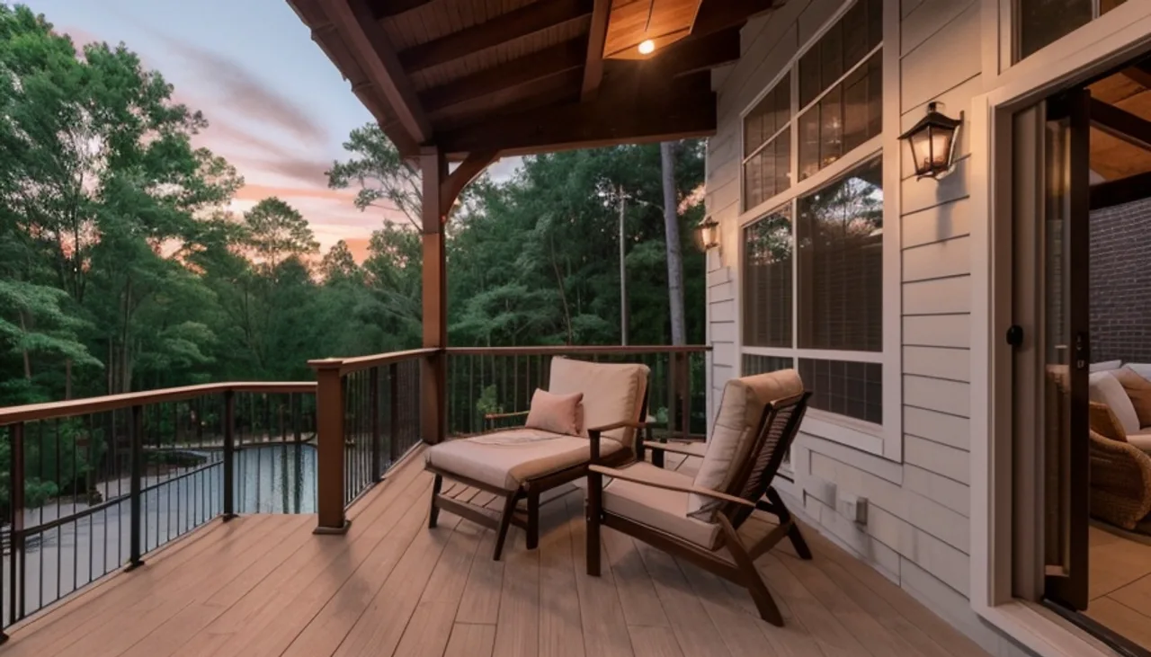 Rendimension concept render of a real estate listing in Raleigh-Durham, NC, transitional craftsman style.