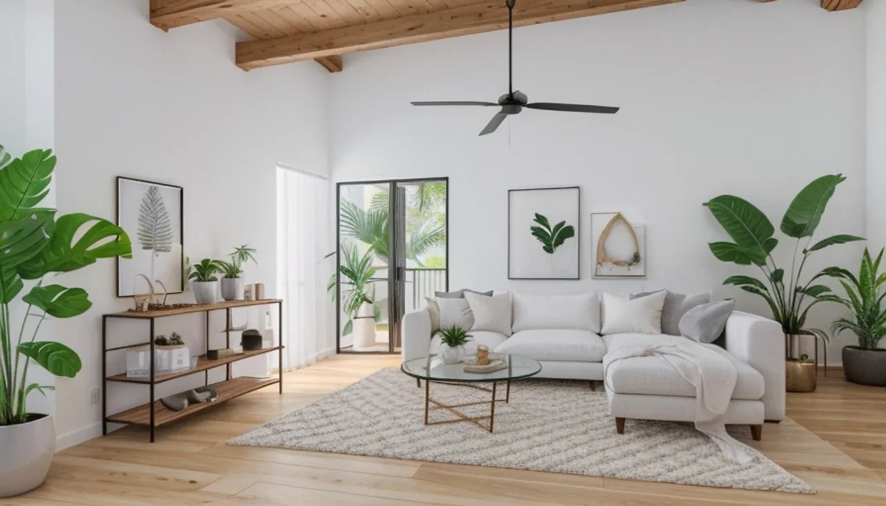 Rendimension concept render of a real estate listing in Tampa, FL, coastal contemporary style.