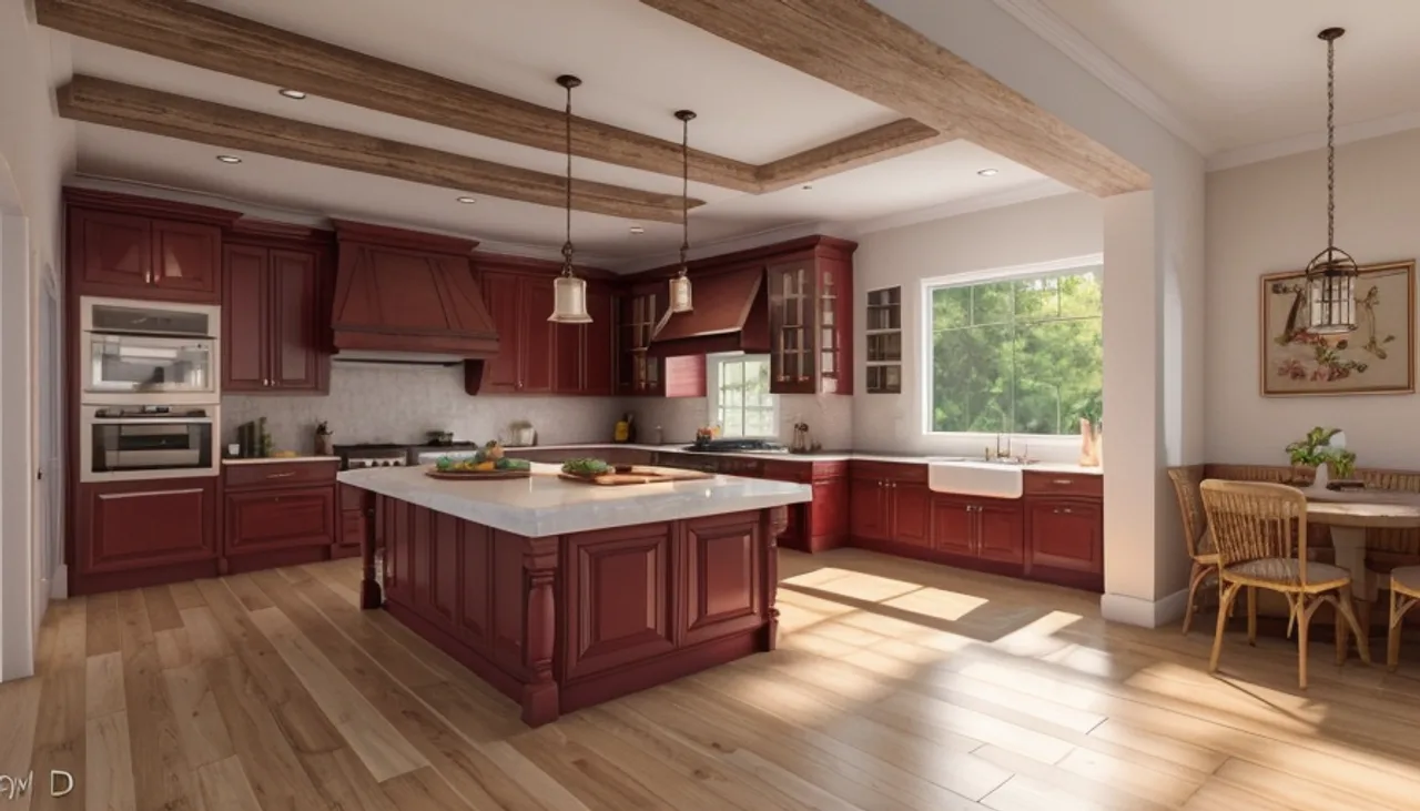 Rendimension concept render of a whole-home remodel in Milton, GA, traditional estate style.