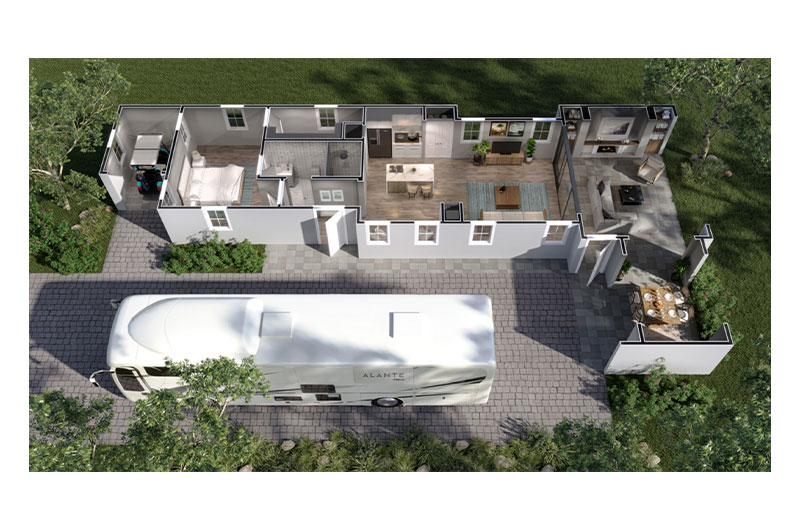3D Floor Plan Examples — interior render