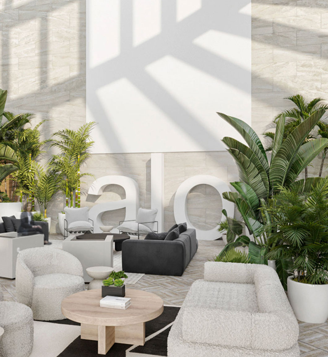 Alo Yoga — detail render