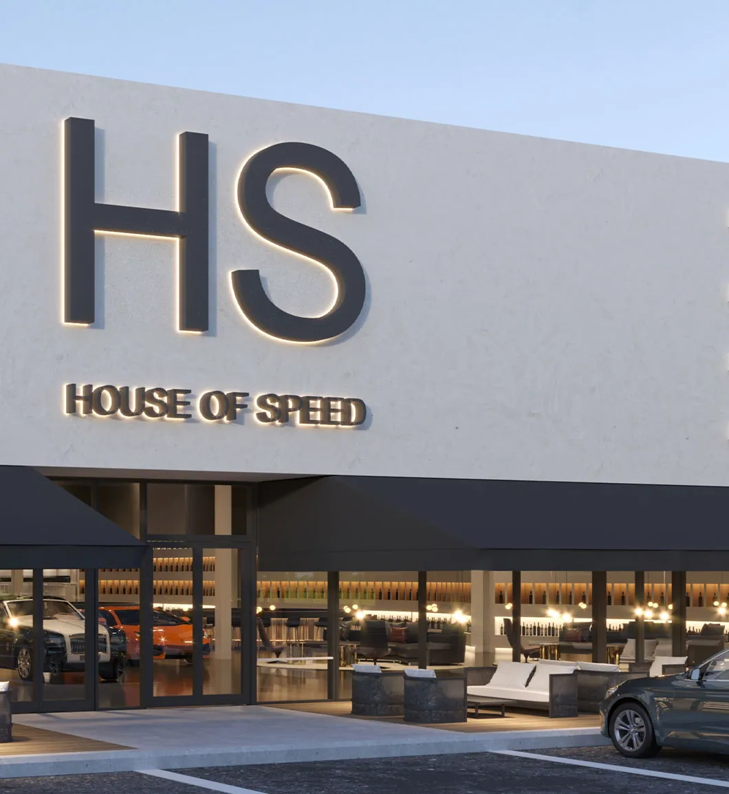 House of Speed — detail render