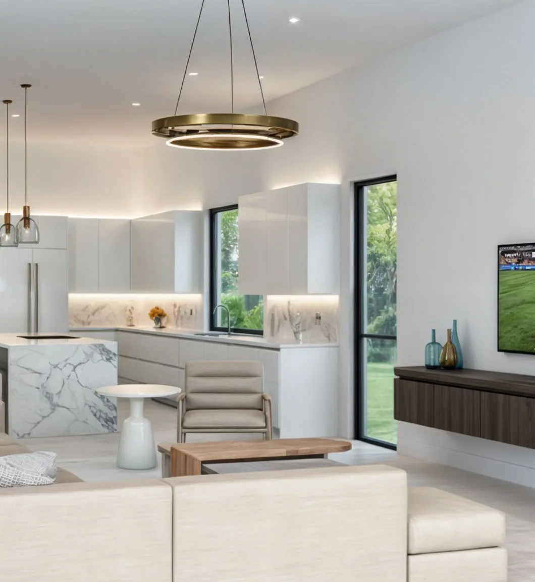 The Luminary West Hollywood kitchen rendering