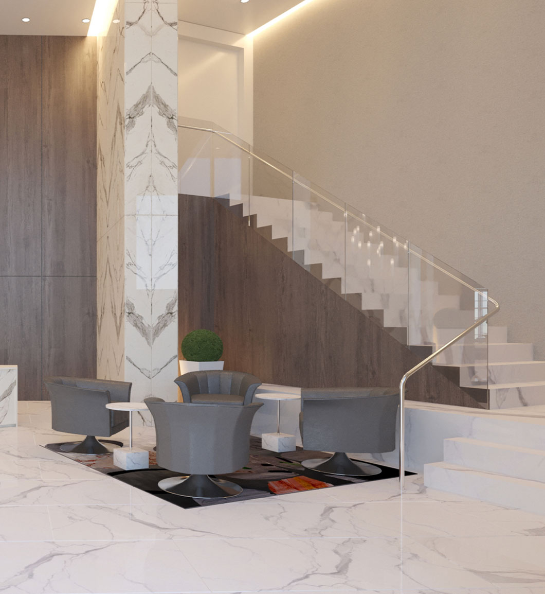 Brickell High-Rise — detail render