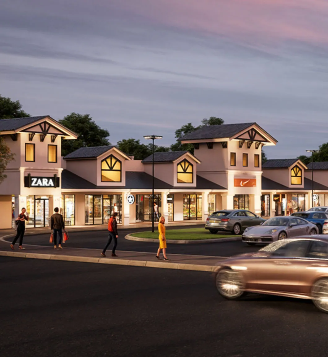 Highway Gateway Plaza Retail Repositioning Rendering — render 3