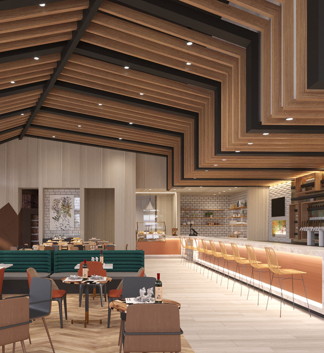 Hilton — lifestyle render