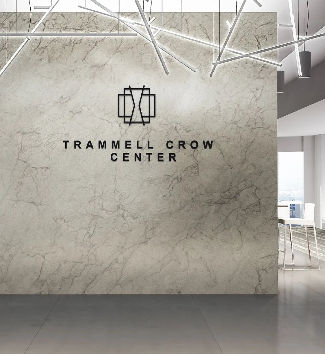 Trammell Crow Center Commercial Interior Rendering, Dallas — render 3