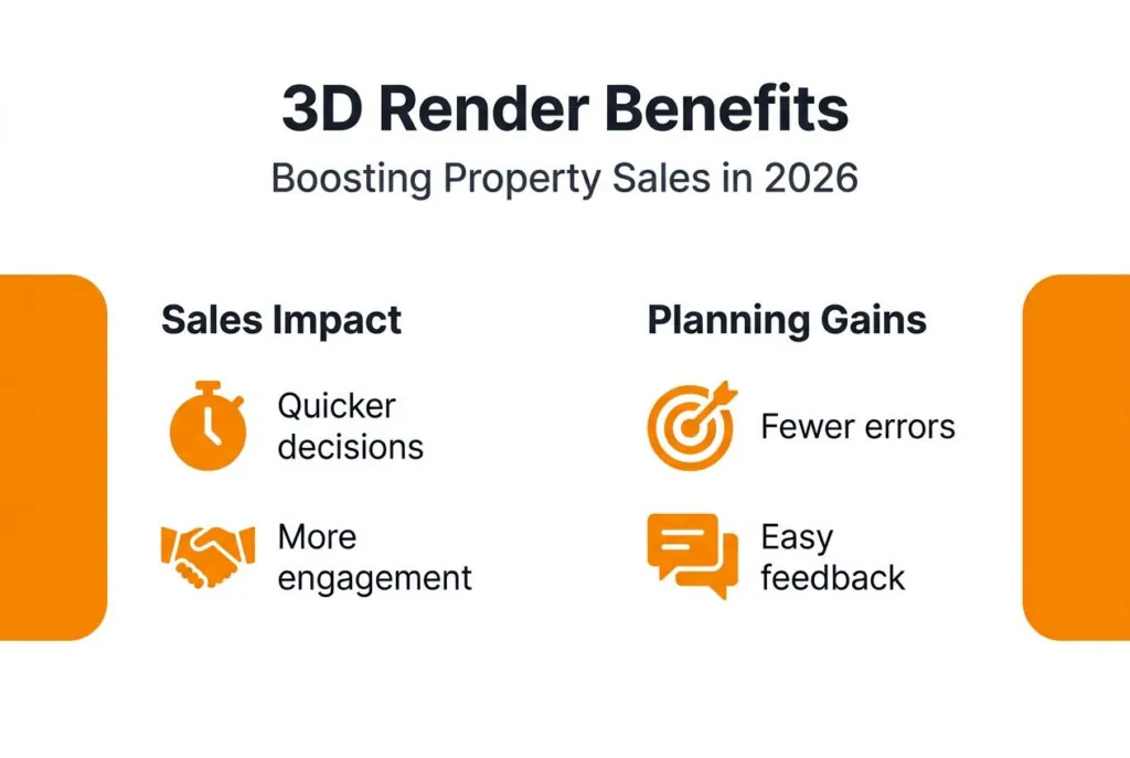 Enhance property sales with 3D renders in real estate 2026