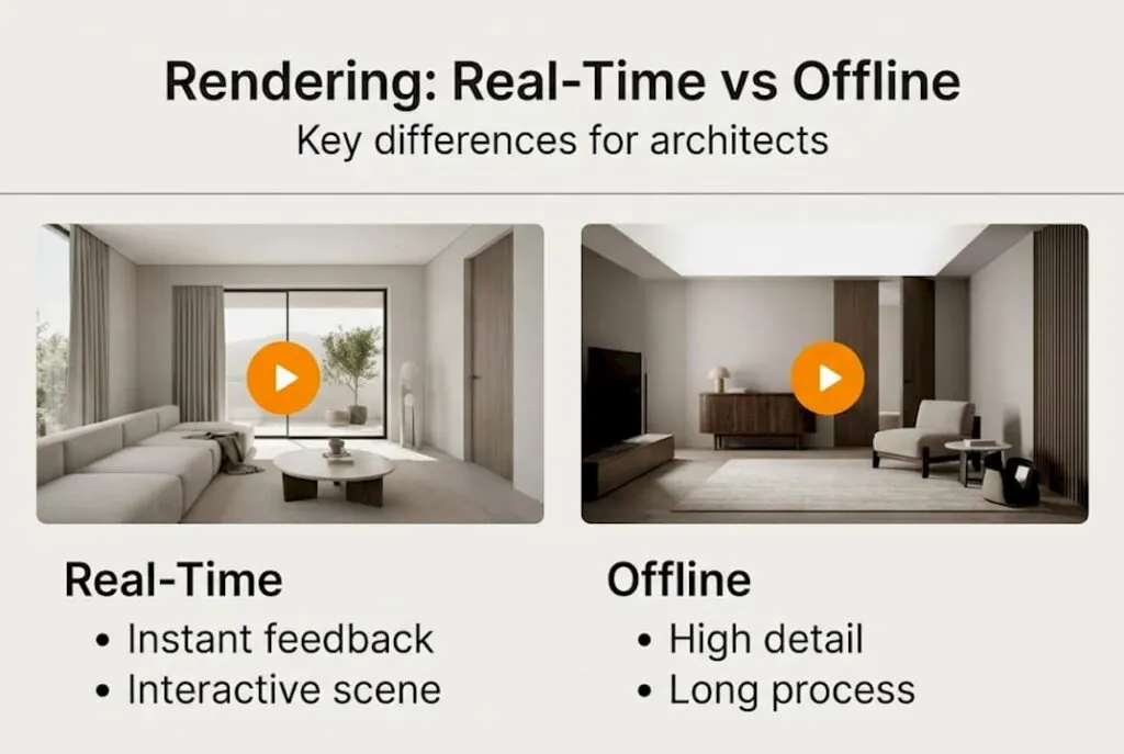 What is real-time rendering? Boost engagement for architects