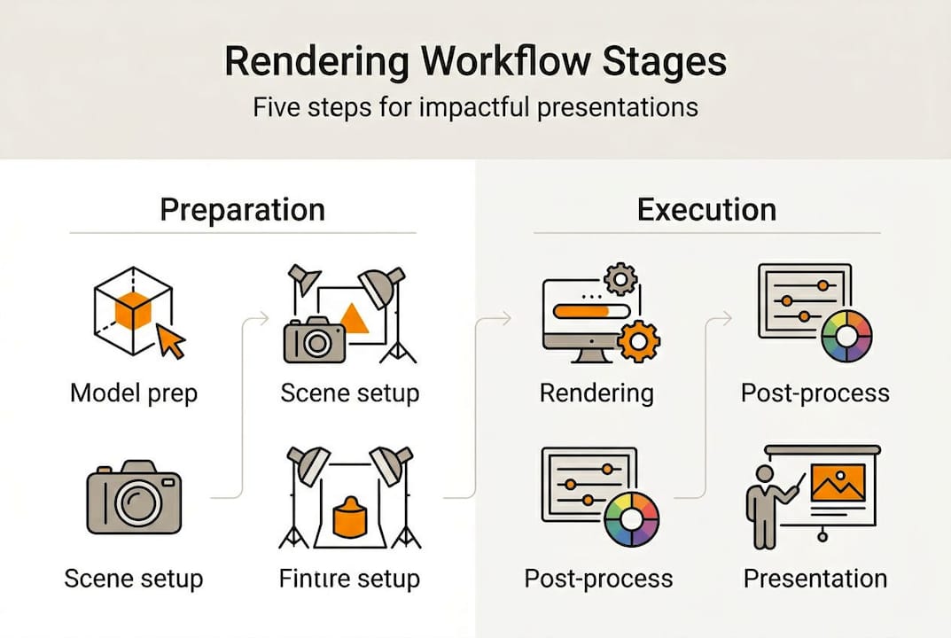 Render Routine Rendering Workflow for Presentations: Advanced Guide