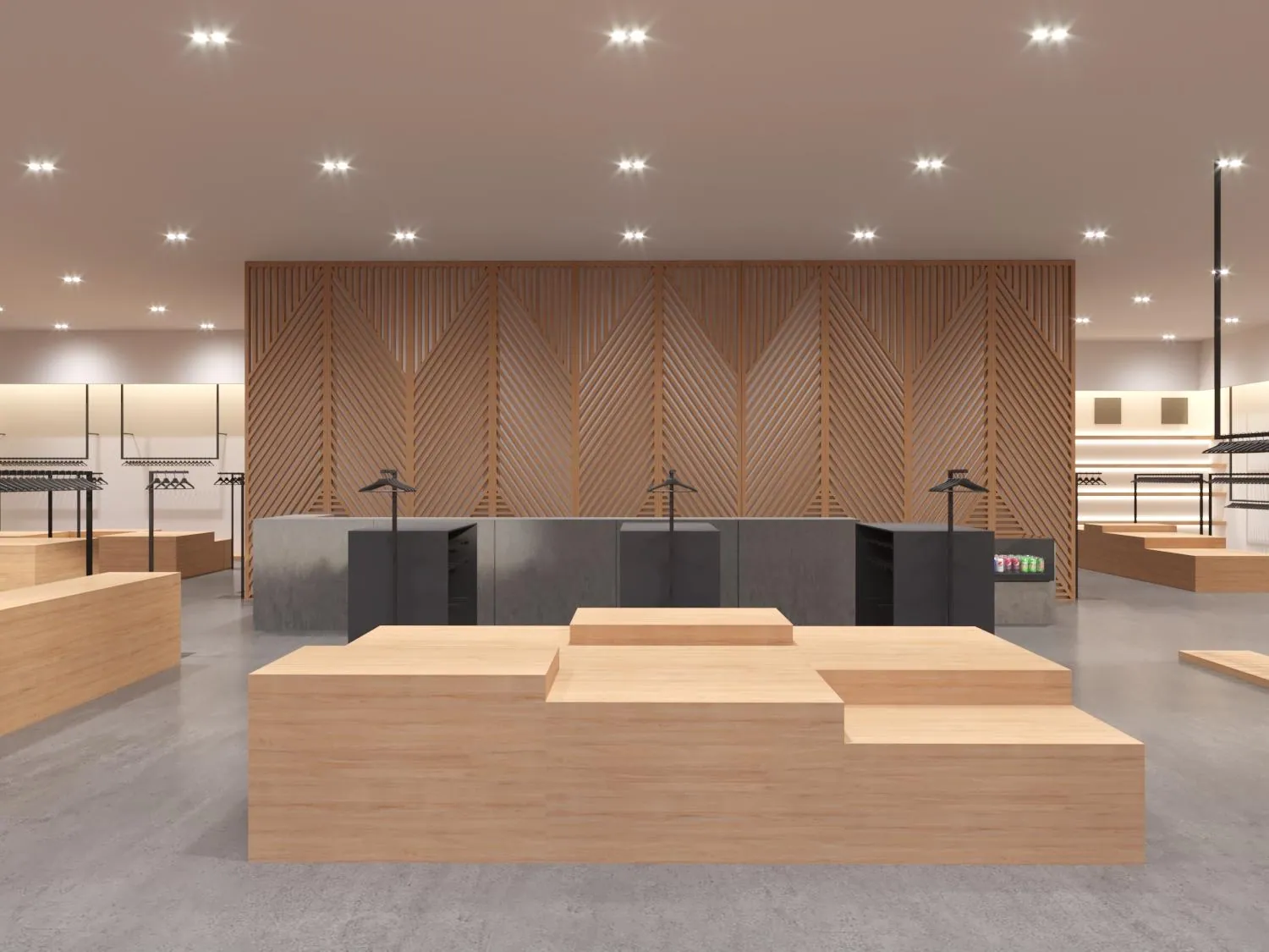 Alo Yoga: Luxury Retail Store Visualization Across 3 Continents — render 1