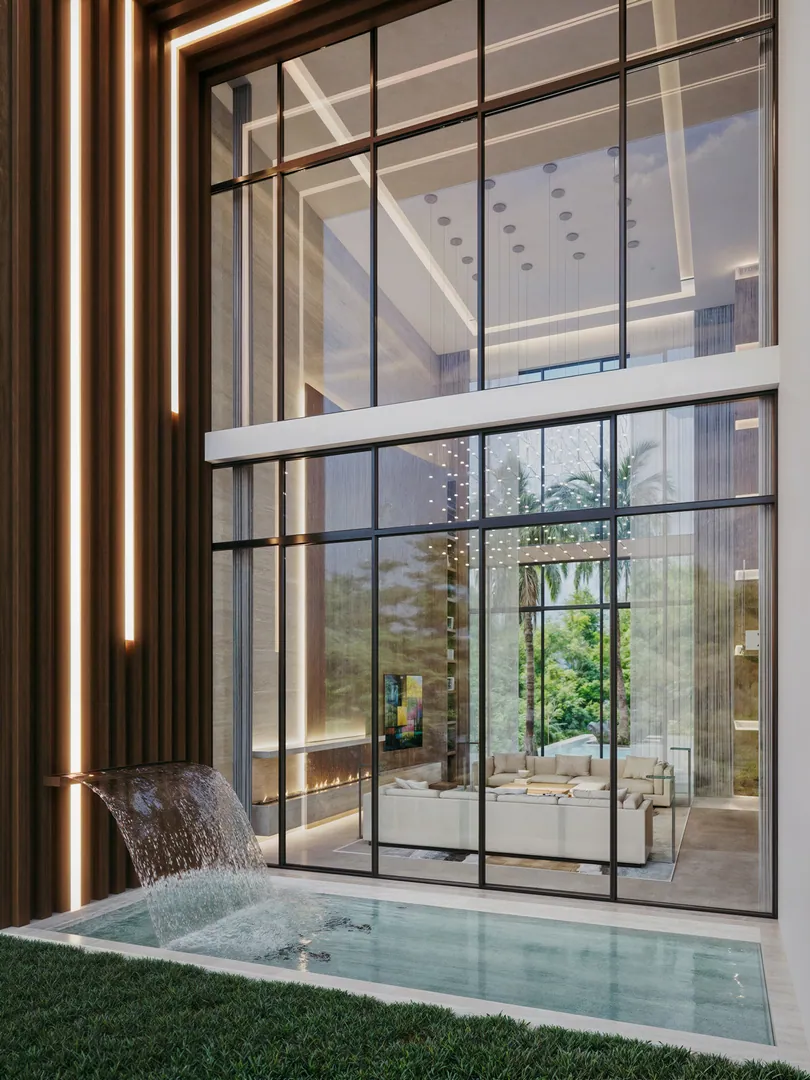 Southwest Ranches Luxury Home Rendering — render 3
