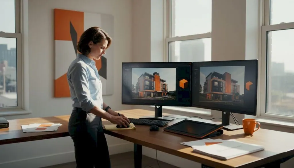 Optimize property renders for impactful presentations