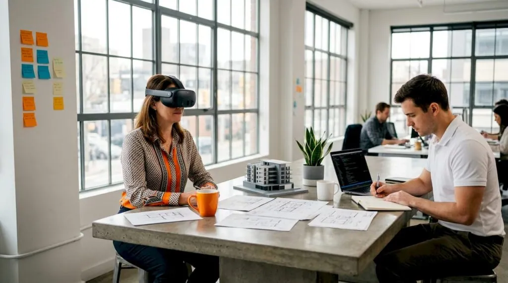 Types of VR experiences for architects and developers