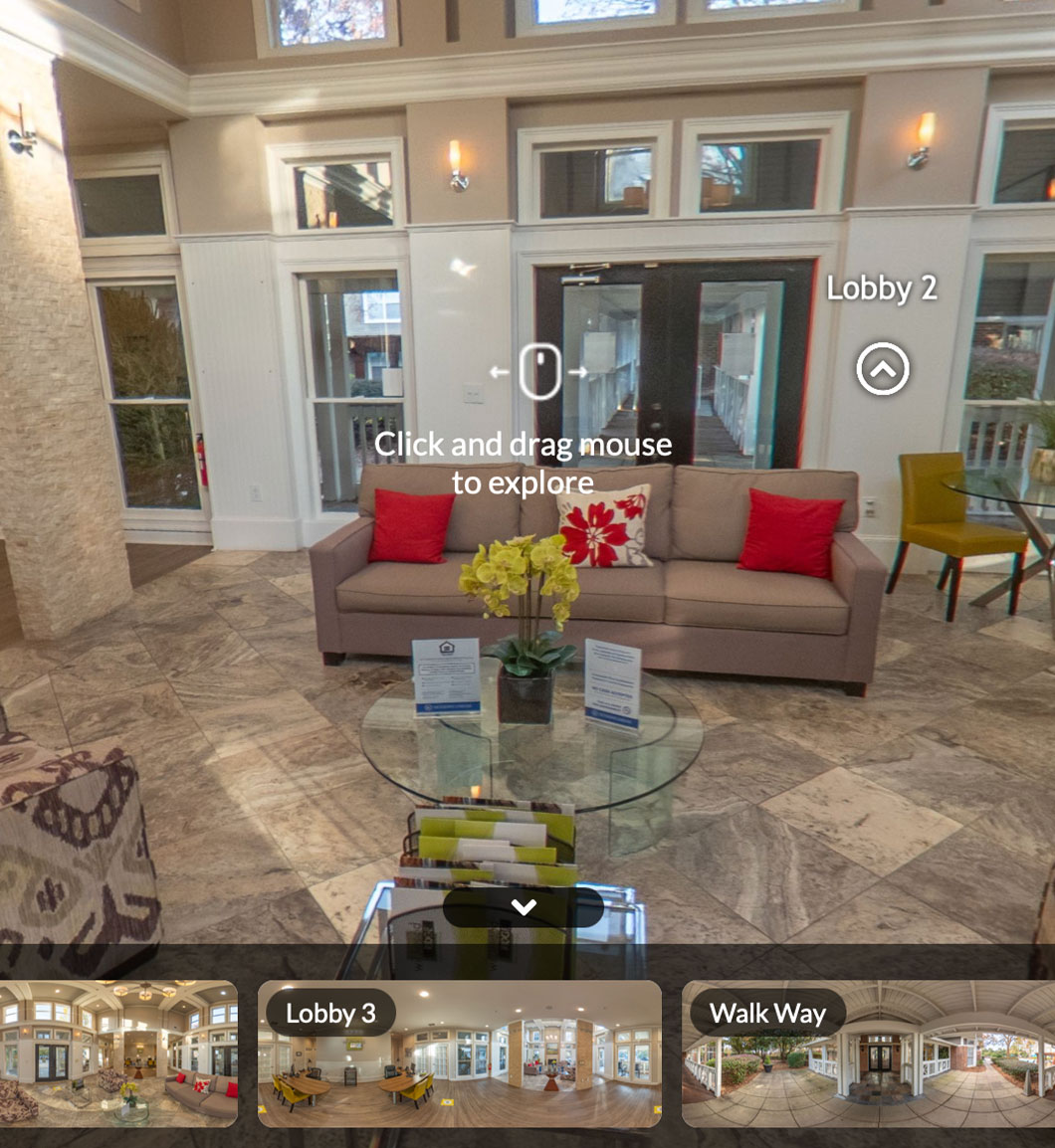 Interactive virtual tours offering a detailed view of interior and exterior designs.